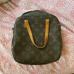 Louis Vuitton top handle square monogram bag